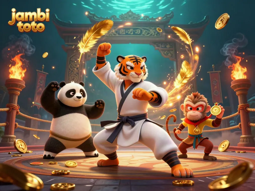 Experience thrilling action and dynamic victories with jambi toto's energetic gaming atmosphere, featuring iconic characters.