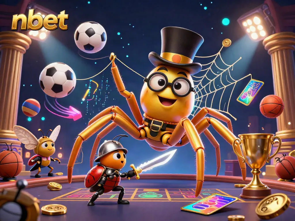 Engage with nbet's thrilling online casino experience through a captivating 3D illustration
