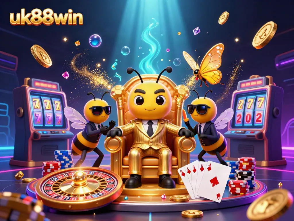 Experience the thrill of uk88win with our bumblebee mob boss and dazzling casino elements.