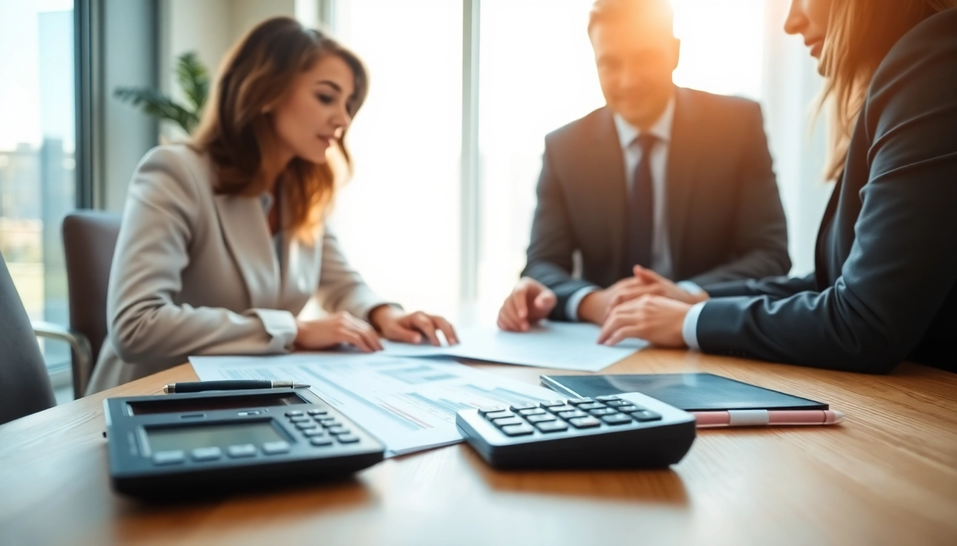 Strategie zur Schulden Finanzamt Ratenzahlung in einem Beratungsgespräch mit einem Finanzberater.
