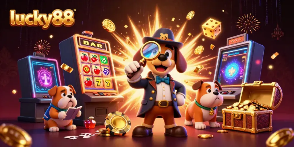 Experience winning moments with lucky88's thrilling casino games and jackpot excitement.