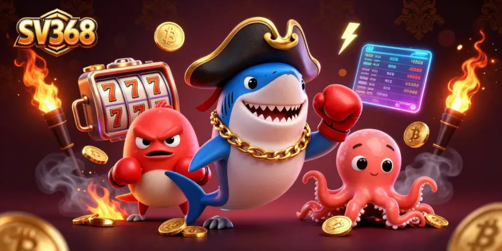 Engage with the SV368 gaming scene filled with vibrant slots and crypto excitement.